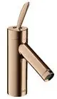 AXOR-HG-AXOR-Starck-Classic-Einhebel-Waschtischmischer-70-mit-Zugstangen-Ablaufgarnitur-Polished-Red-Gold-10010300 gallery number 1